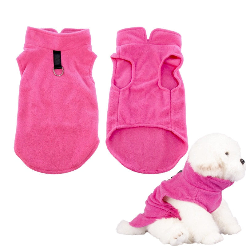 Cute Soft Fleece Dog Clothes