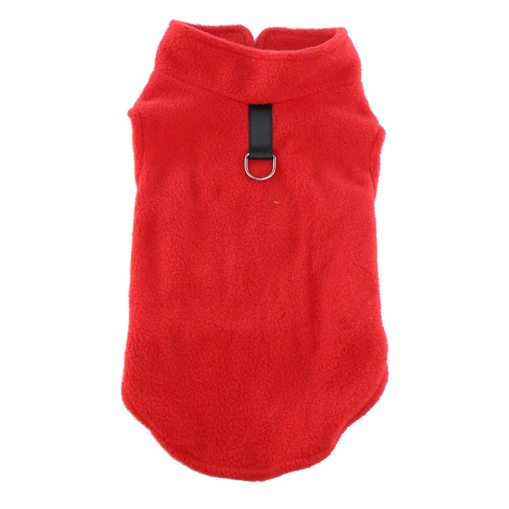 Cute Soft Fleece Dog Clothes