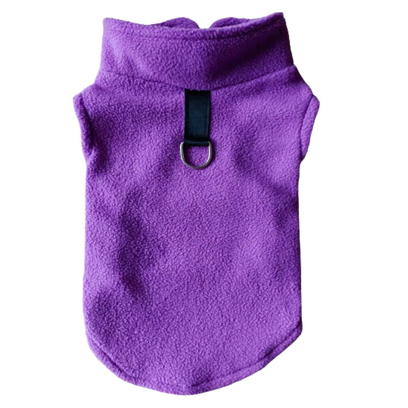 Cute Soft Fleece Dog Clothes